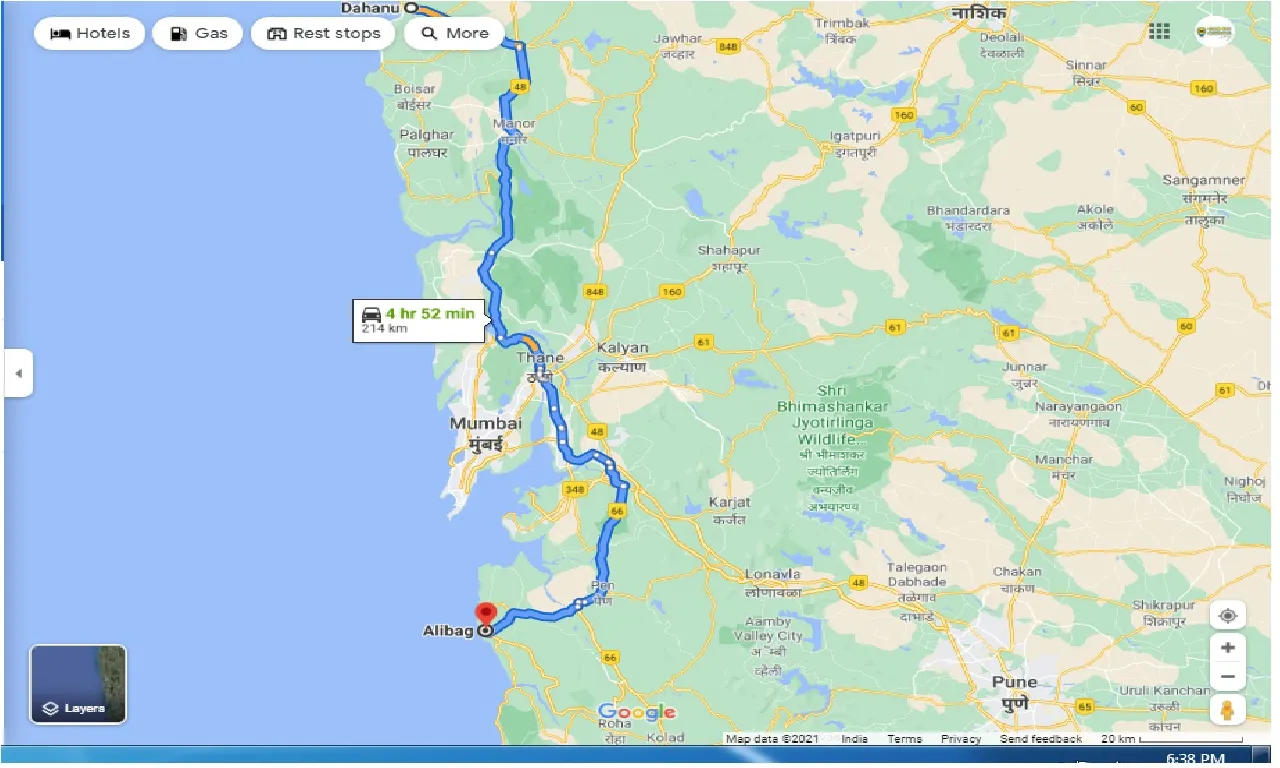 dahanu-to-alibag-round-trip