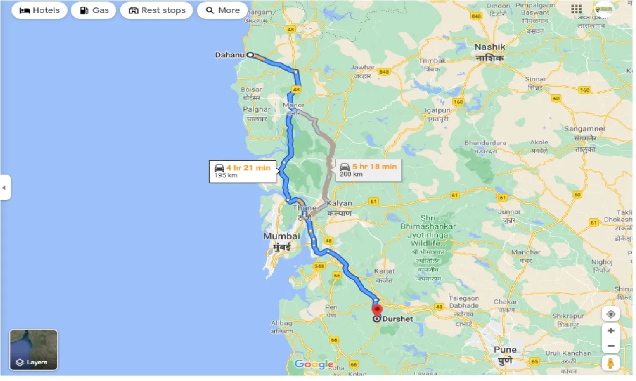 dahanu-to-durshet-round-trip