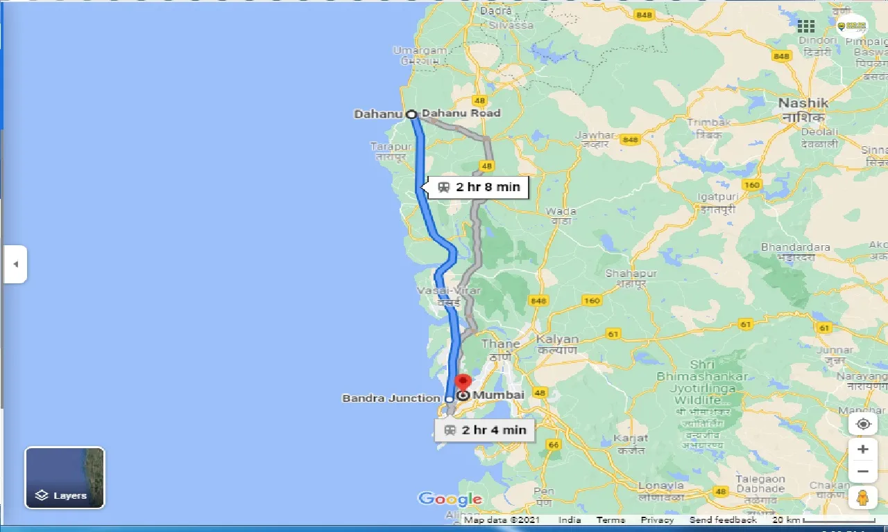 dahanu-to-mumbai-one-way