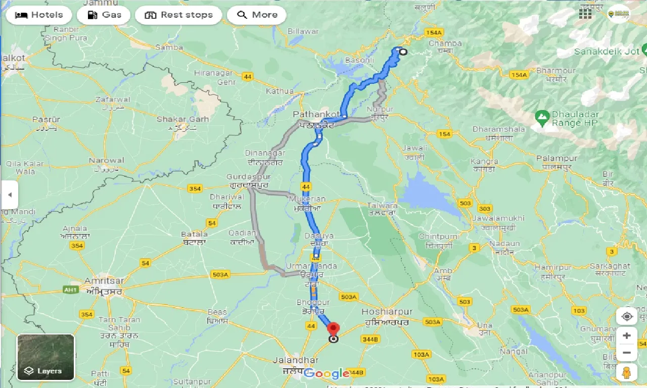 dalhousie-to-adampur-one-way