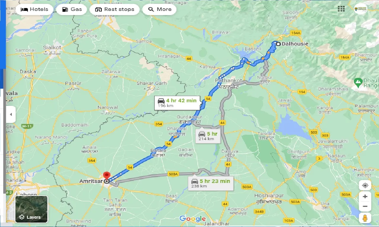 dalhousie-to-amritsar-one-way