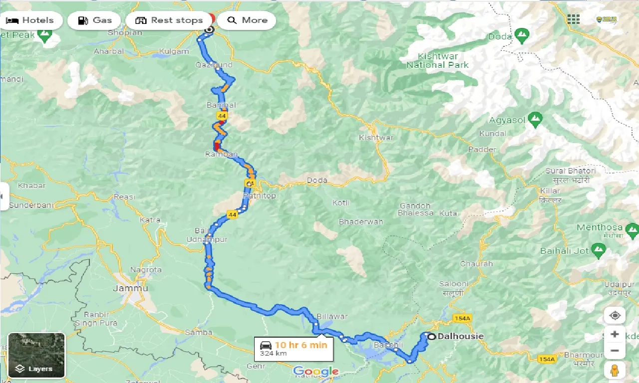 dalhousie-to-anantnag-one-way