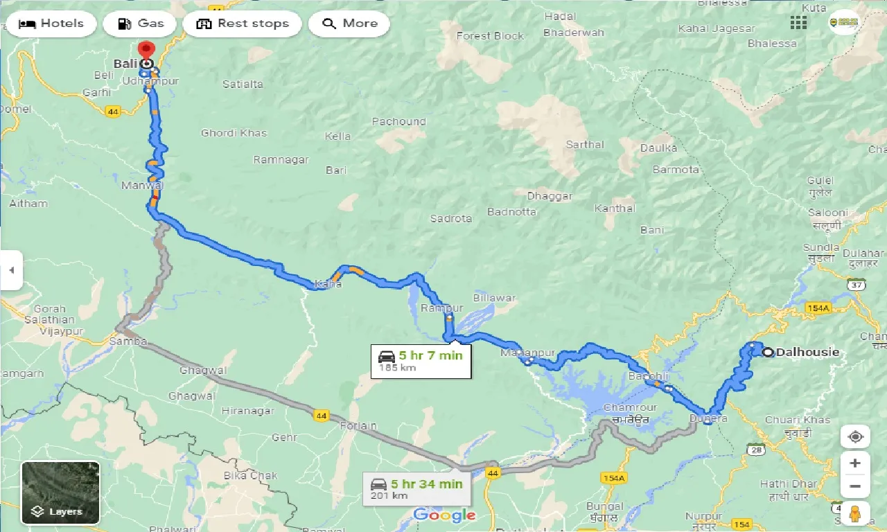 dalhousie-to-bali-udhampur-one-way