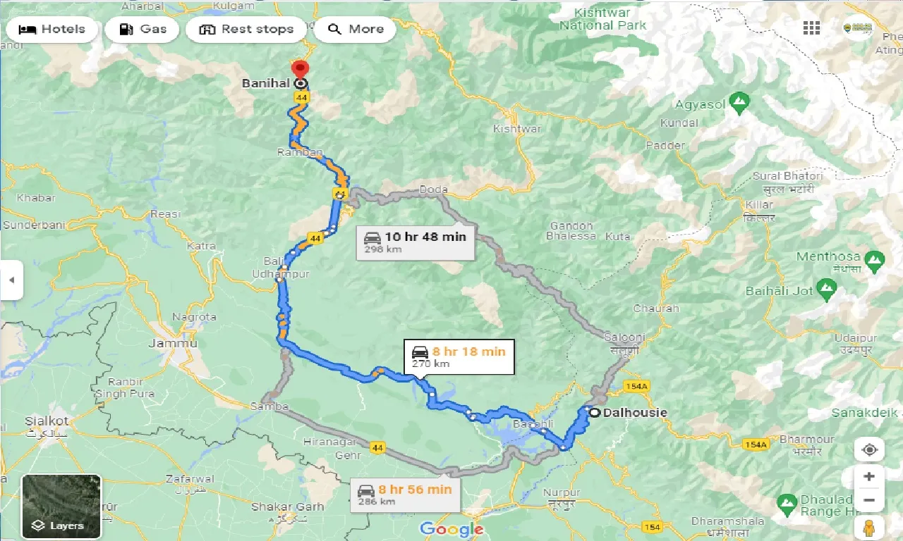 dalhousie-to-banihal-taxi