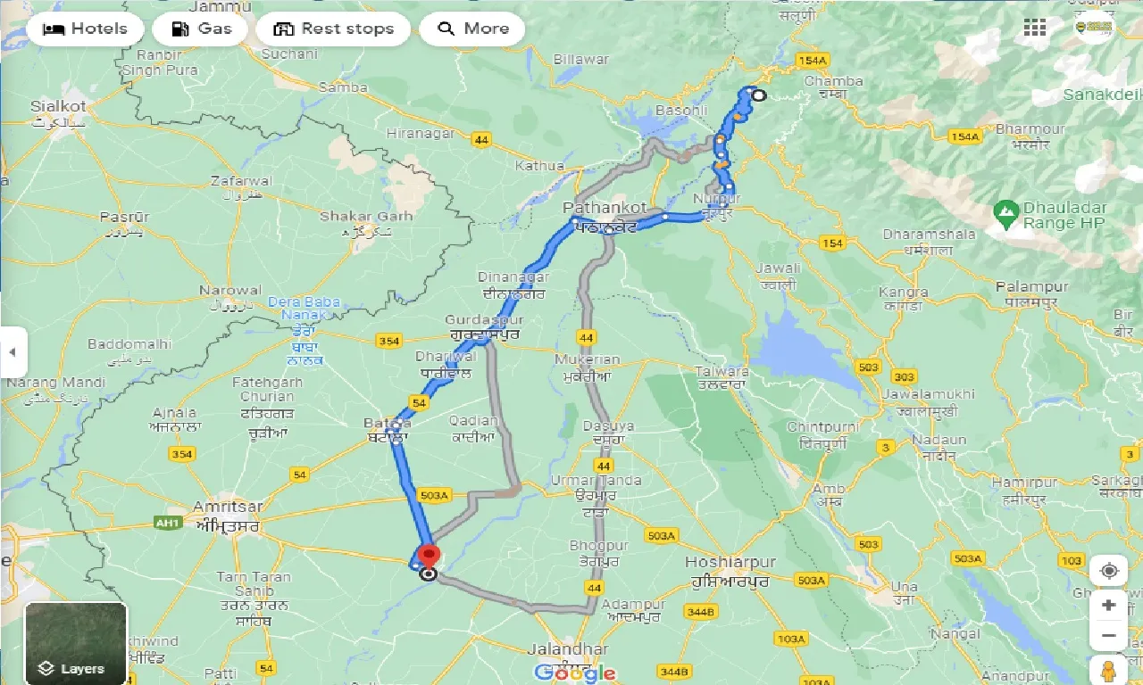 dalhousie-to-beas-taxi