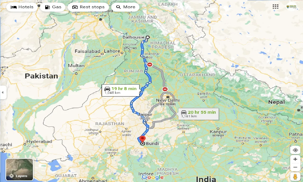 dalhousie-to-bundi-one-way