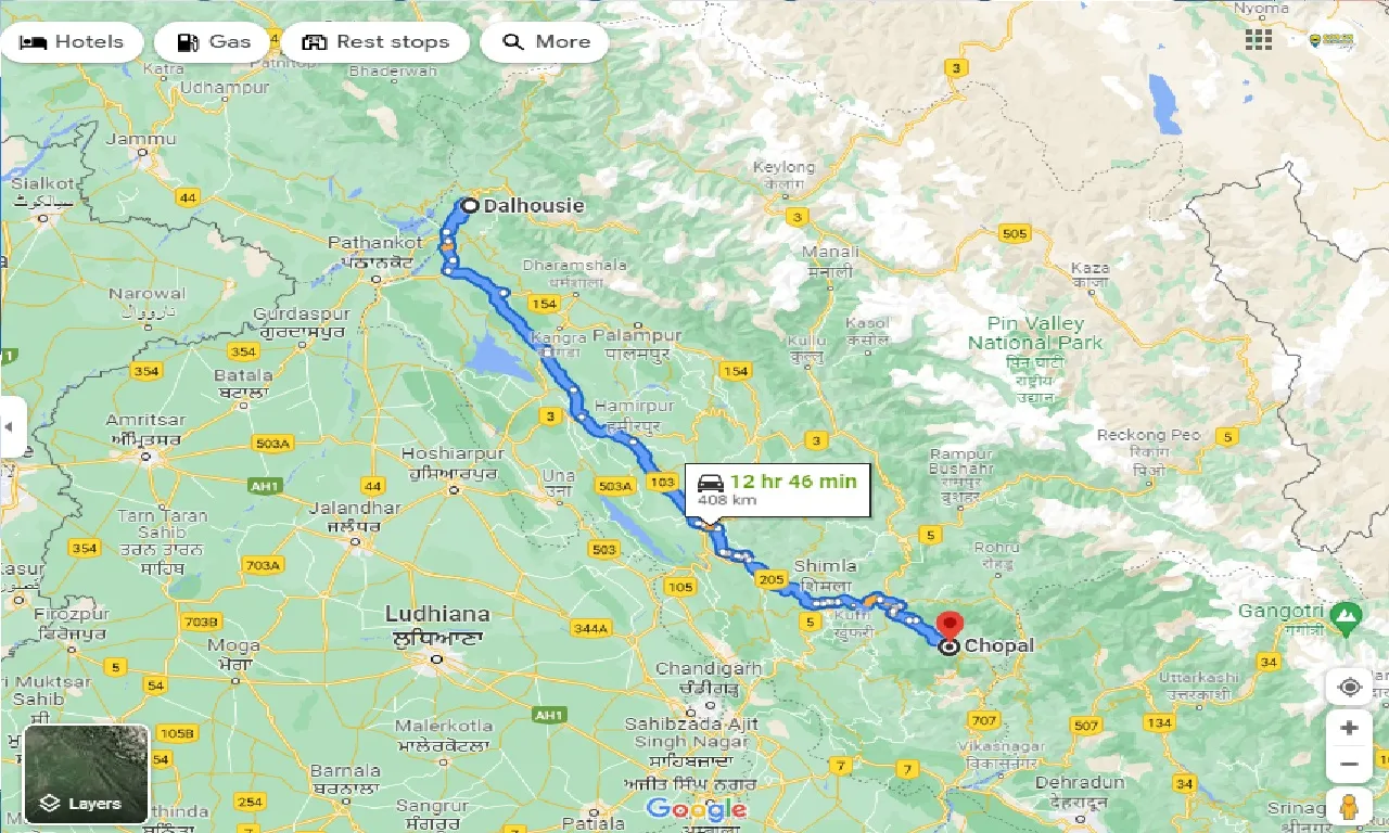 dalhousie-to-chopal-taxi