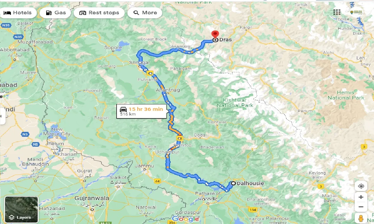 dalhousie-to-dras-one-way