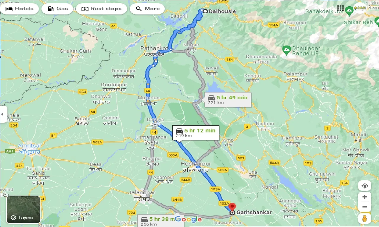 dalhousie-to-garhshankar-one-way