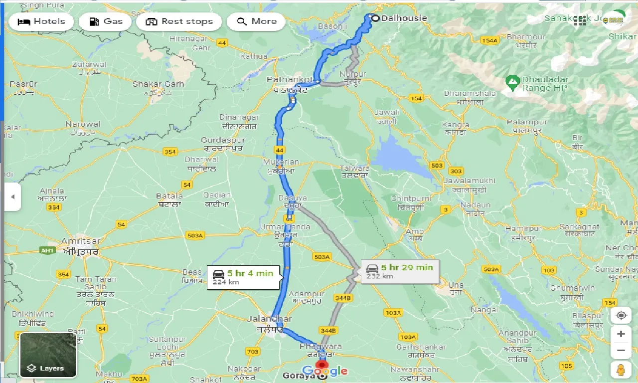 dalhousie-to-goraya-taxi