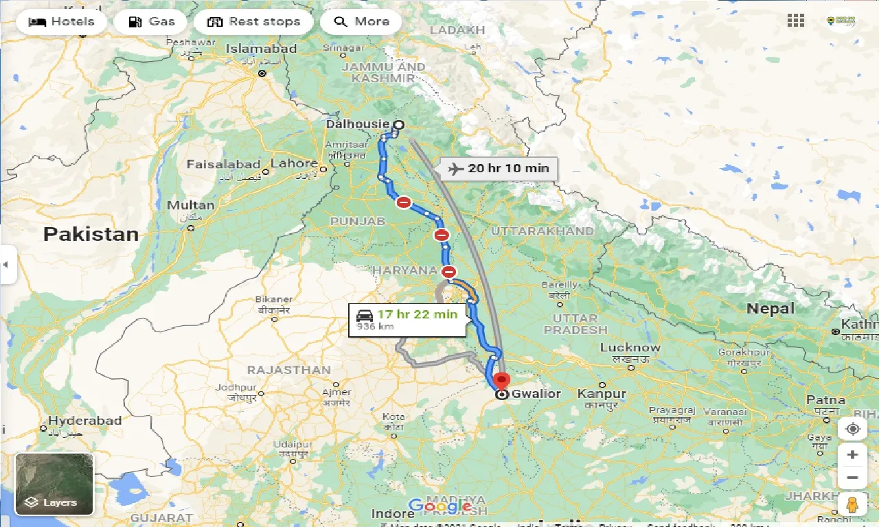 dalhousie-to-gwalior-one-way