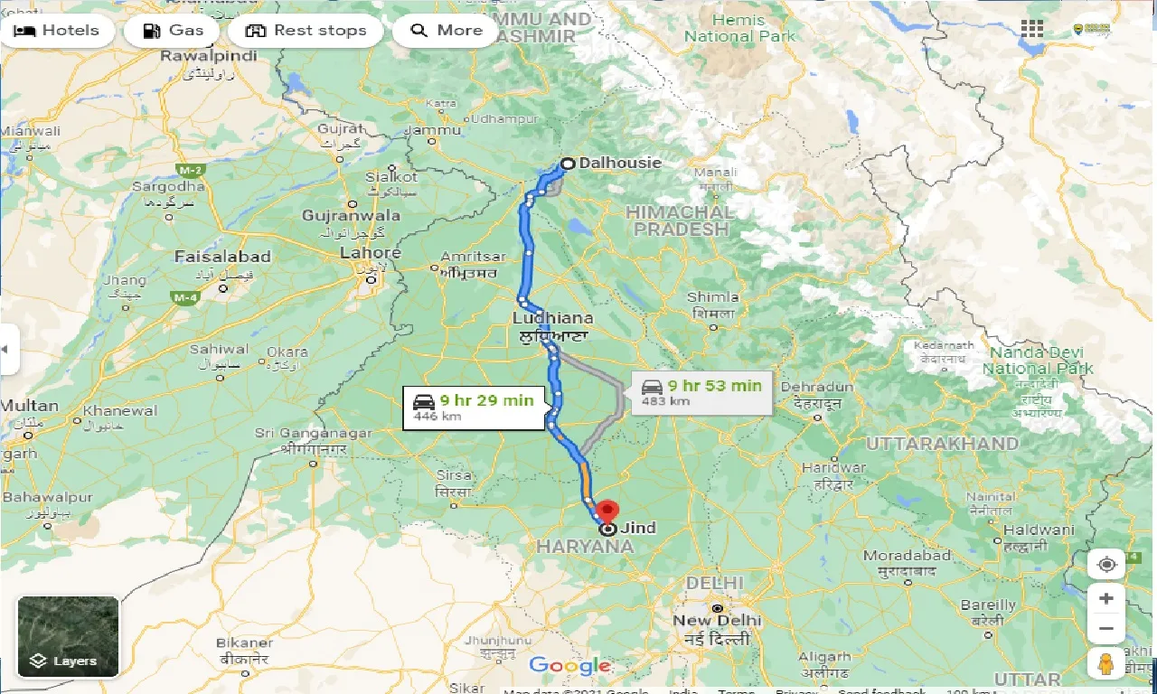 dalhousie-to-jind-one-way