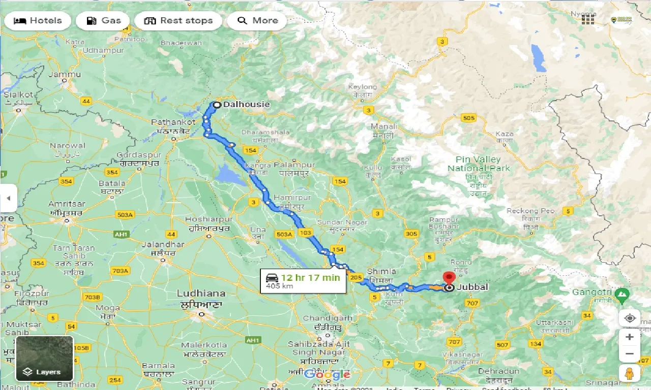 dalhousie-to-jubbal-taxi