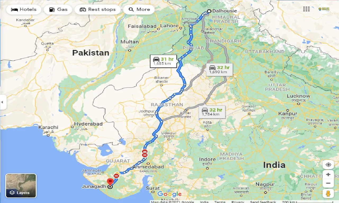 dalhousie-to-junagadh-one-way