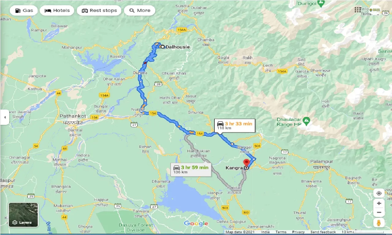 dalhousie-to-kangra-one-way