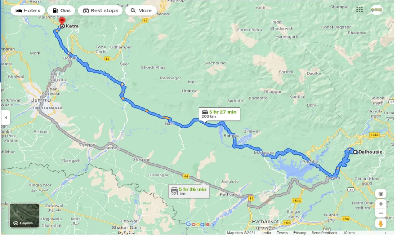 dalhousie-to-katra-one-way
