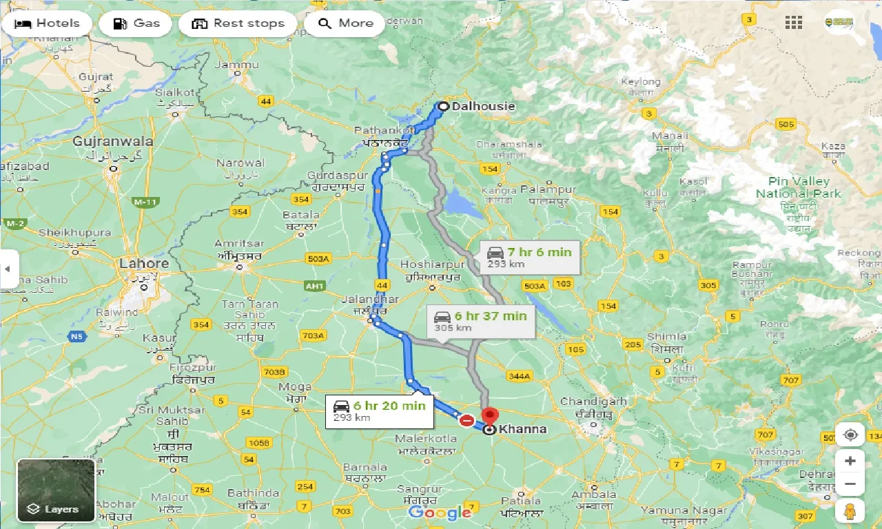 dalhousie-to-khanna-one-way