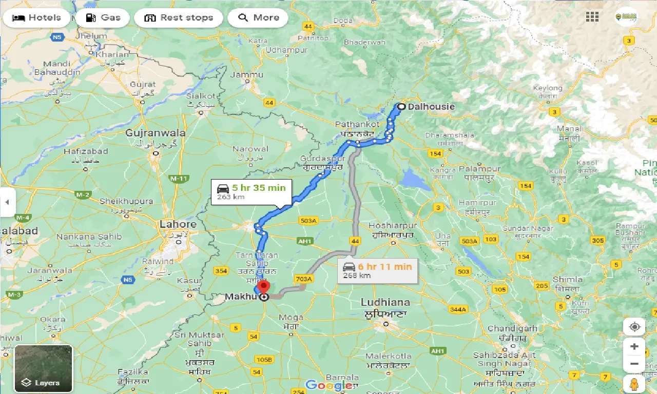 dalhousie-to-makhu-one-way