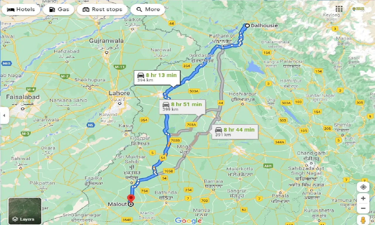 dalhousie-to-malout-one-way