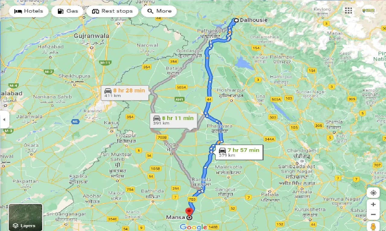 dalhousie-to-mansa-one-way
