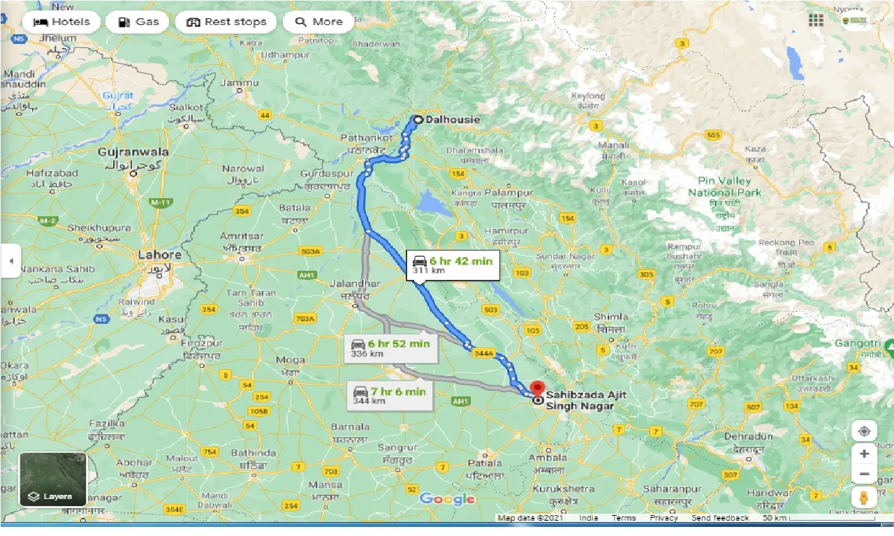 dalhousie-to-mohali-round-trip