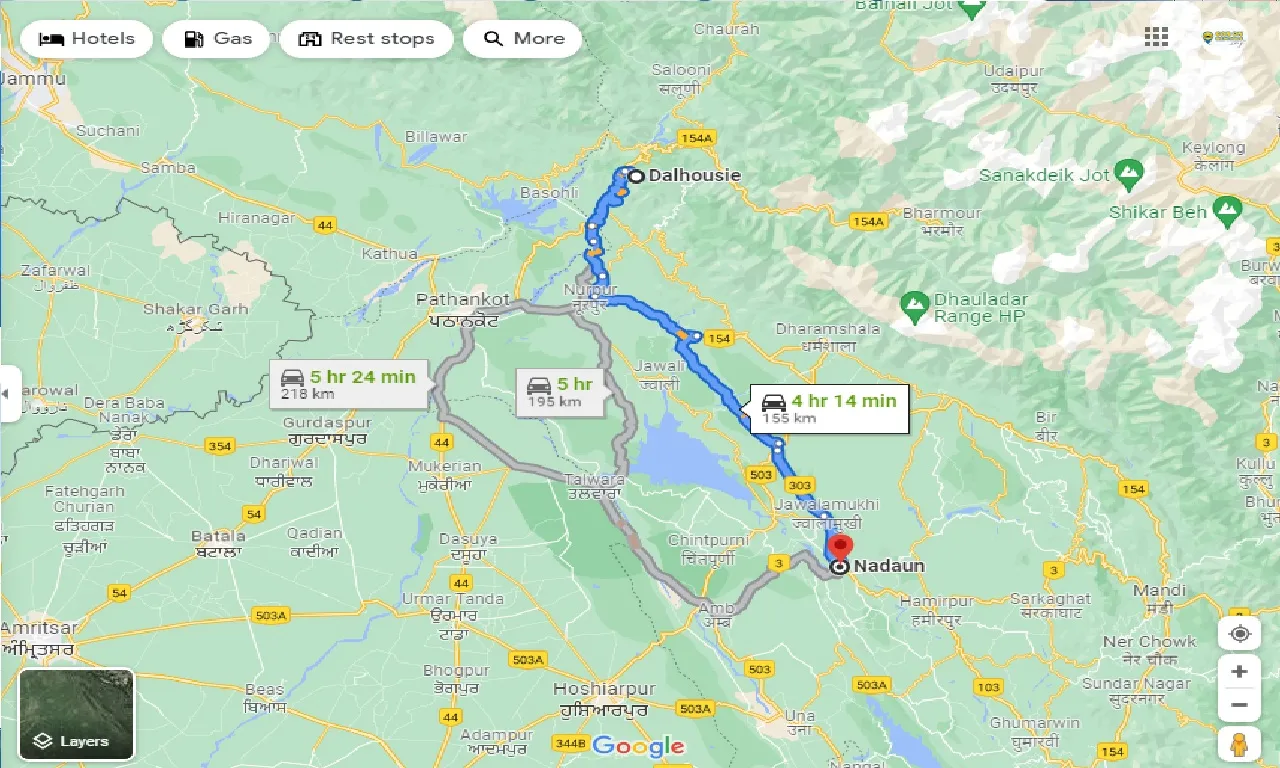 dalhousie-to-nadaun-one-way