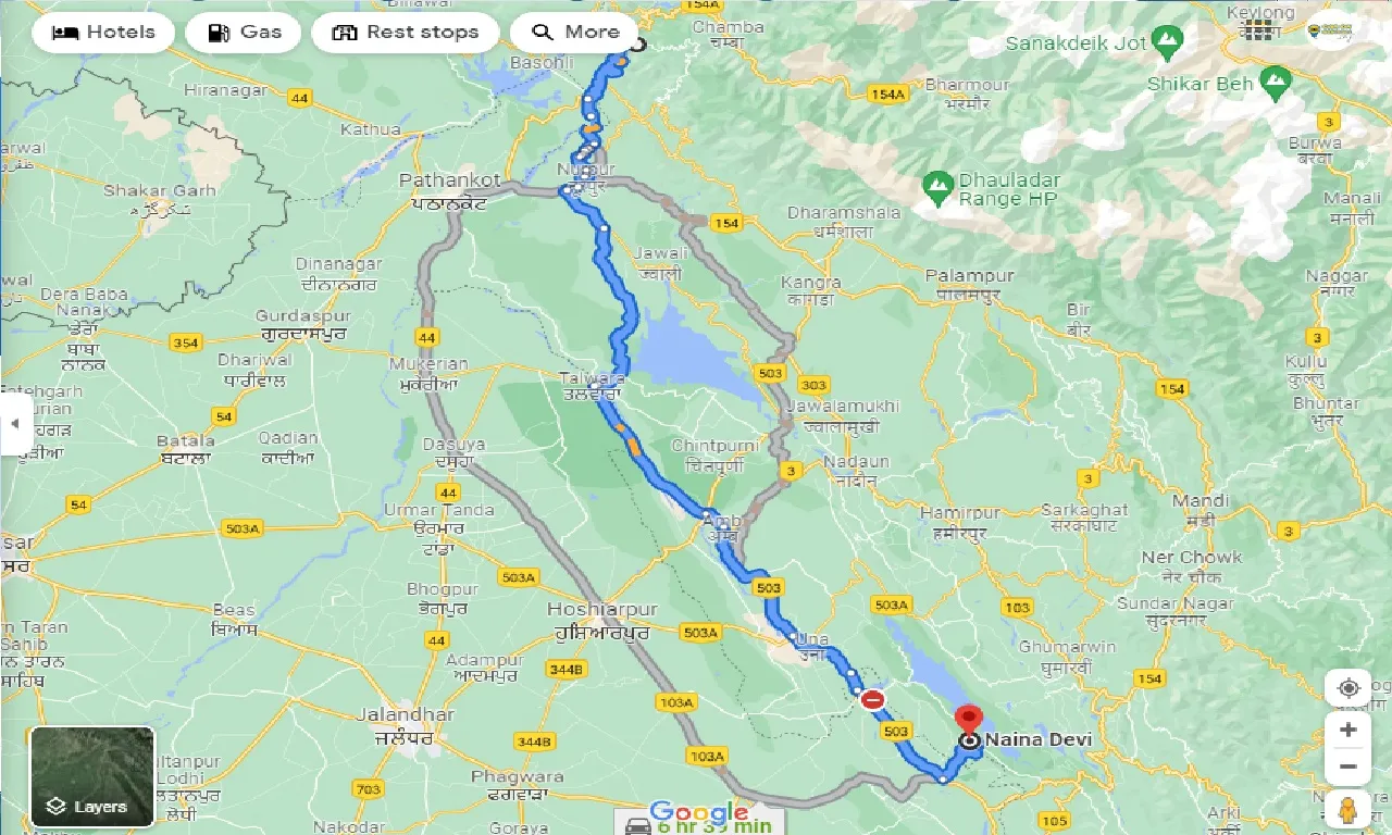 dalhousie-to-naina-devi-taxi