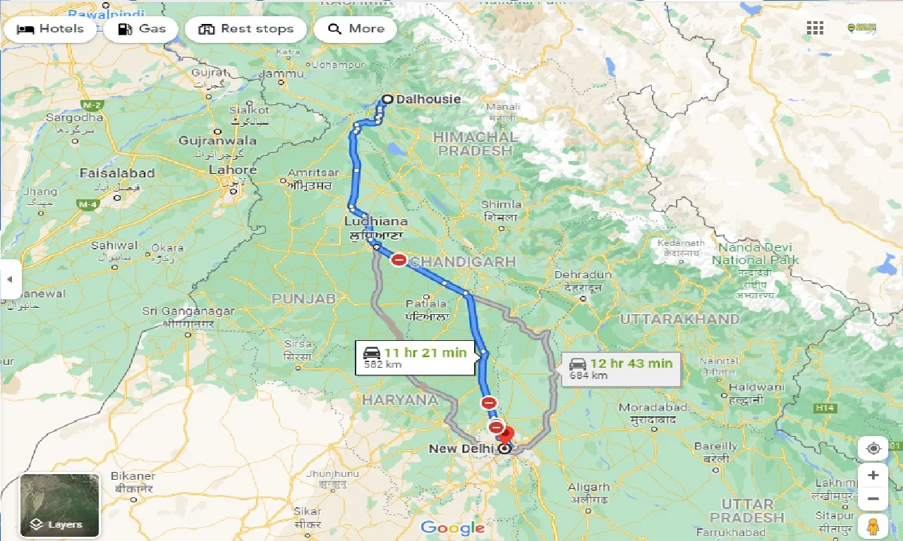 dalhousie-to-new-delhi-taxi