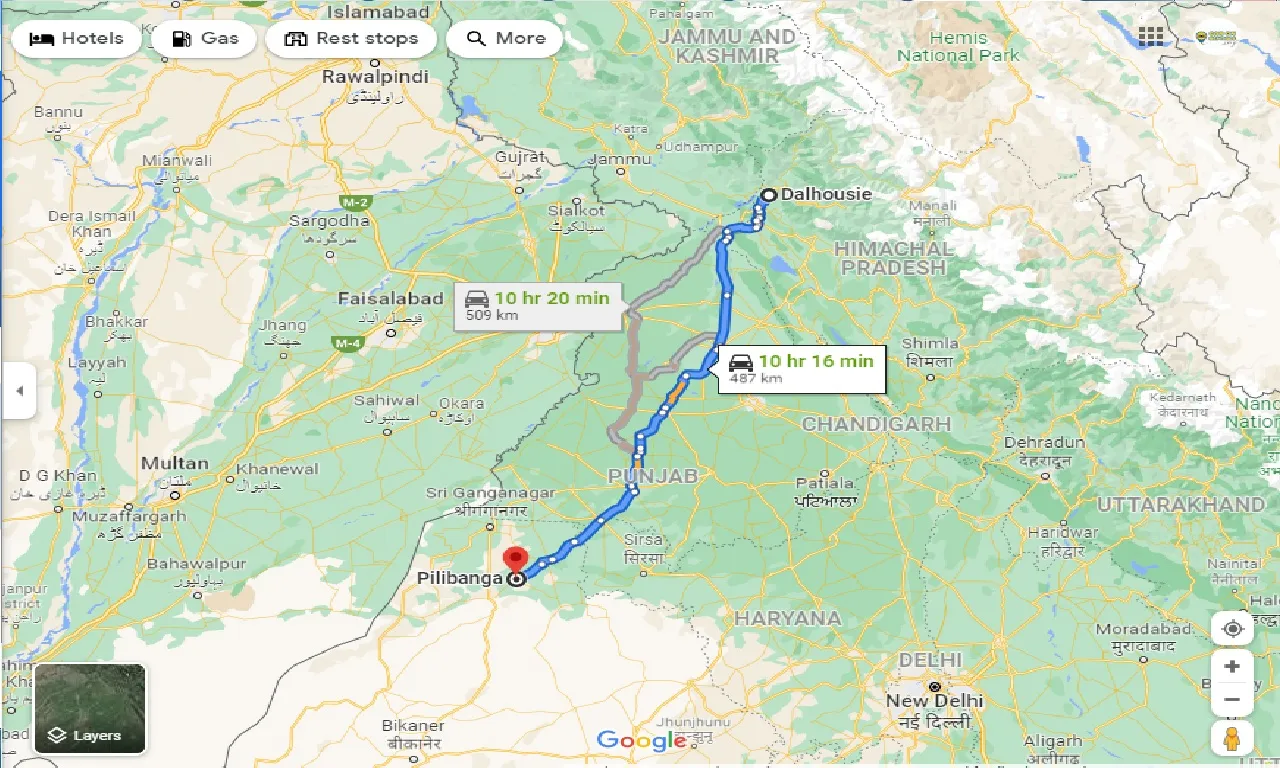 dalhousie-to-pilibanga-one-way