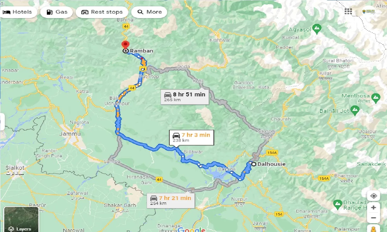 dalhousie-to-ramban-one-way