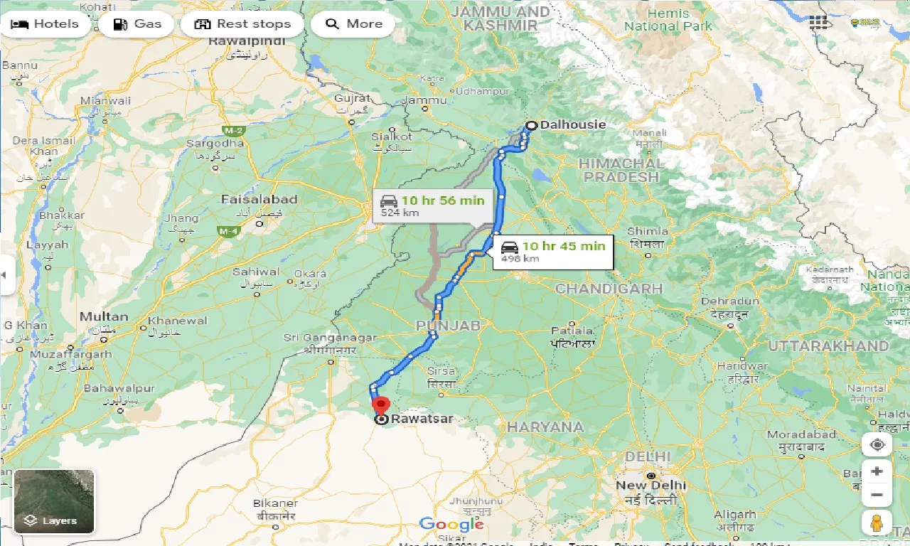 dalhousie-to-rawatsar-one-way