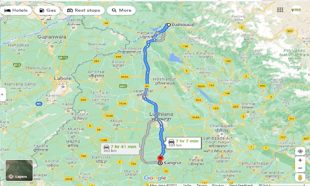 dalhousie-to-sangrur-one-way