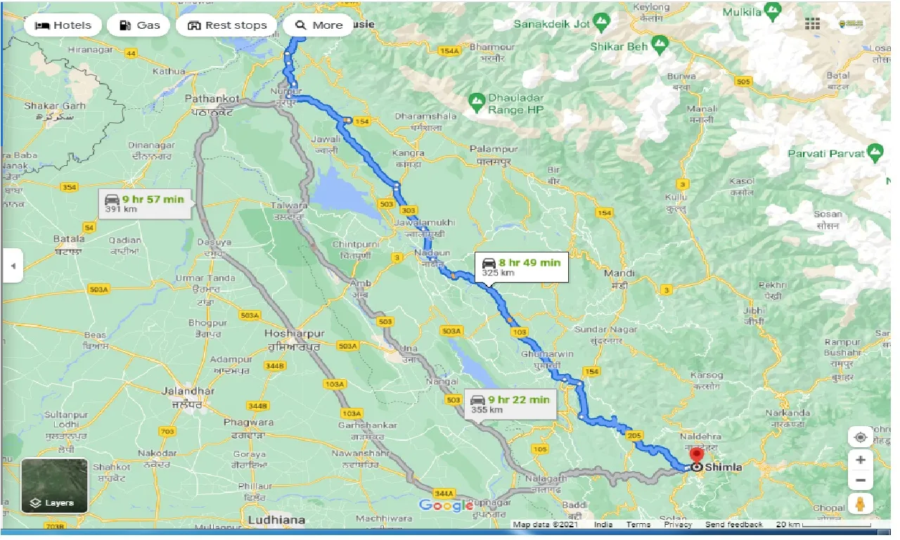 dalhousie-to-shimla-one-way