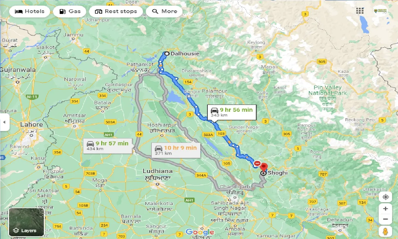 dalhousie-to-shoghi-taxi