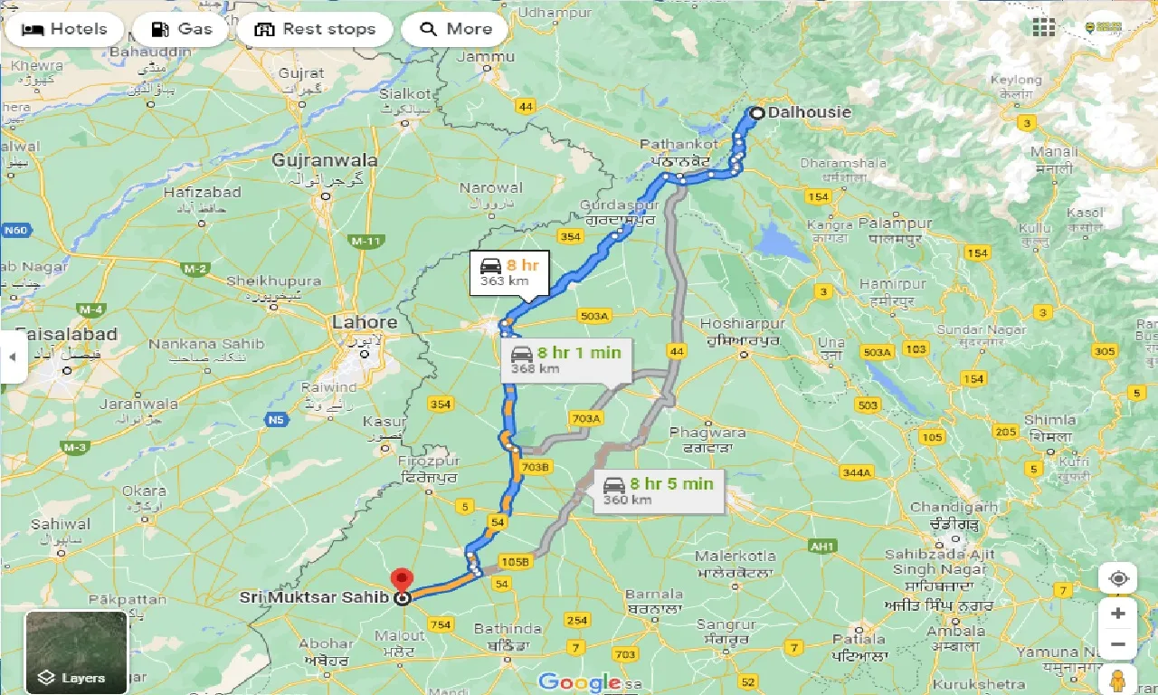 dalhousie-to-sri-muktsar-sahib-taxi