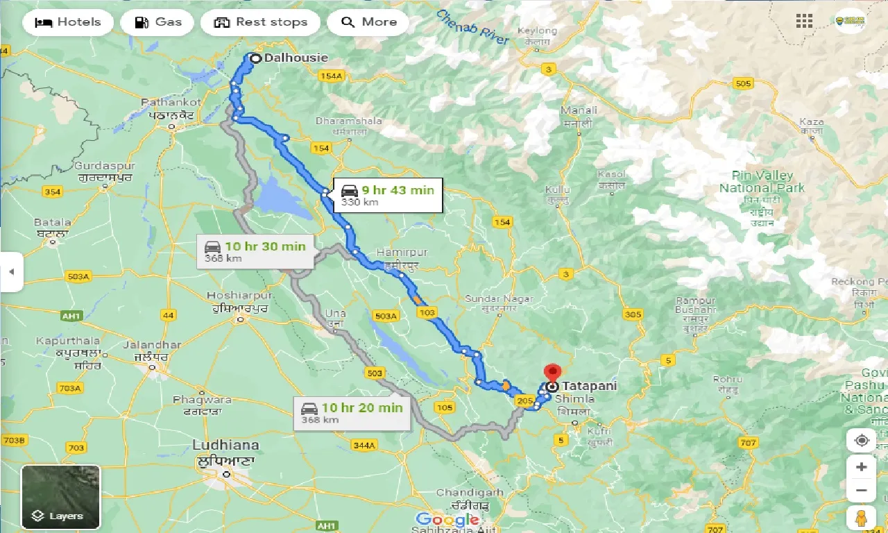 dalhousie-to-tattapani-one-way