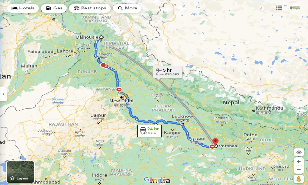 dalhousie-to-varanasi-taxi
