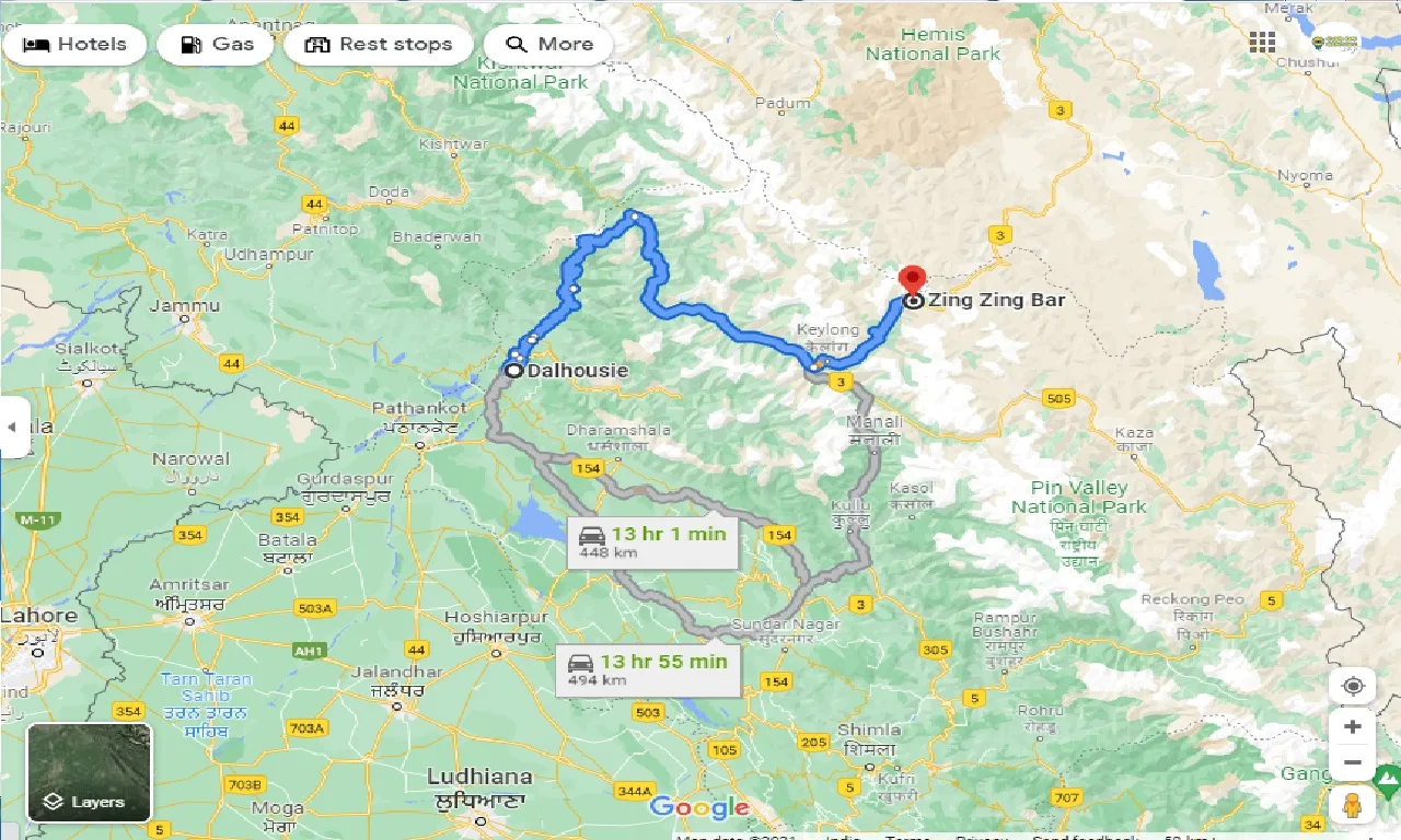 dalhousie-to-zing-zing-bar-one-way