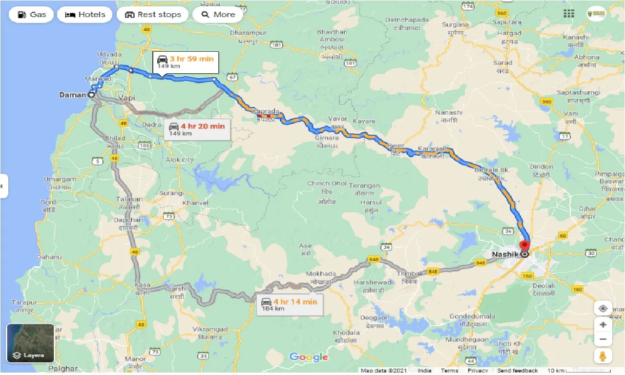 daman-to-nasik-one-way