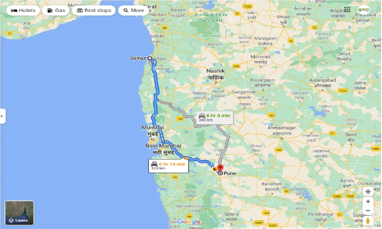 daman-to-pune-one-way