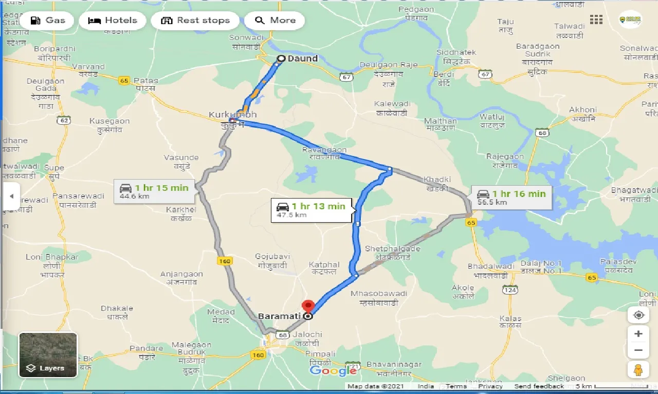daund-to-baramati-one-way