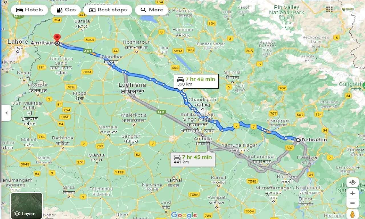dehradun-to-amritsar-one-way