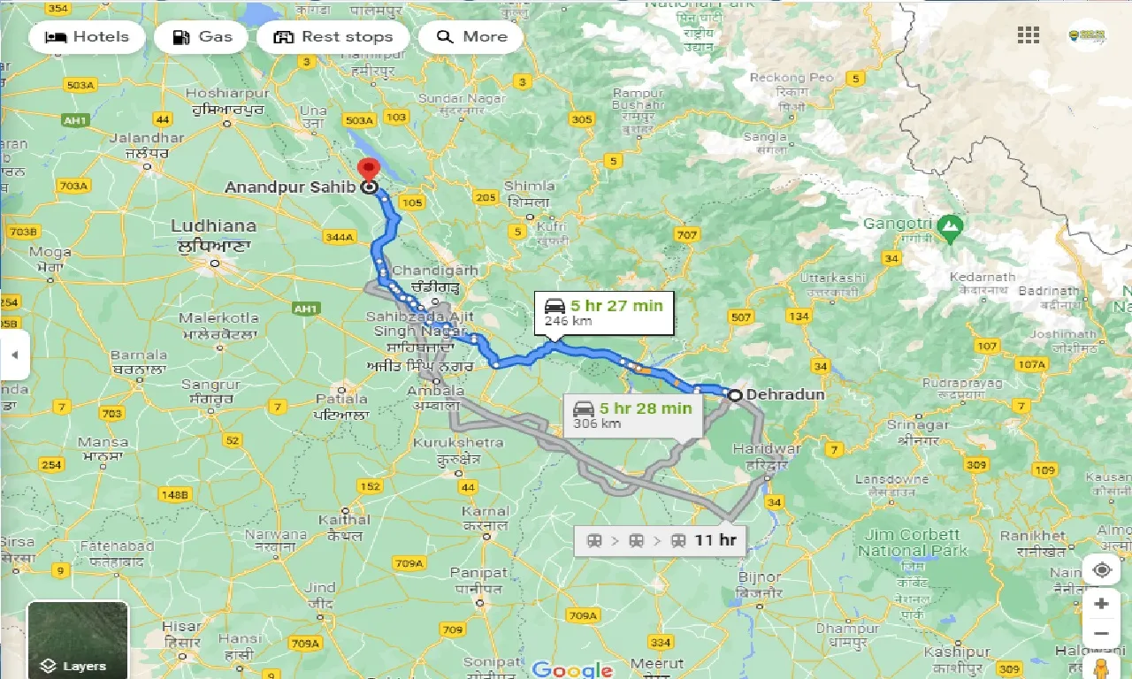 dehradun-to-anandpur-sahib-one-way