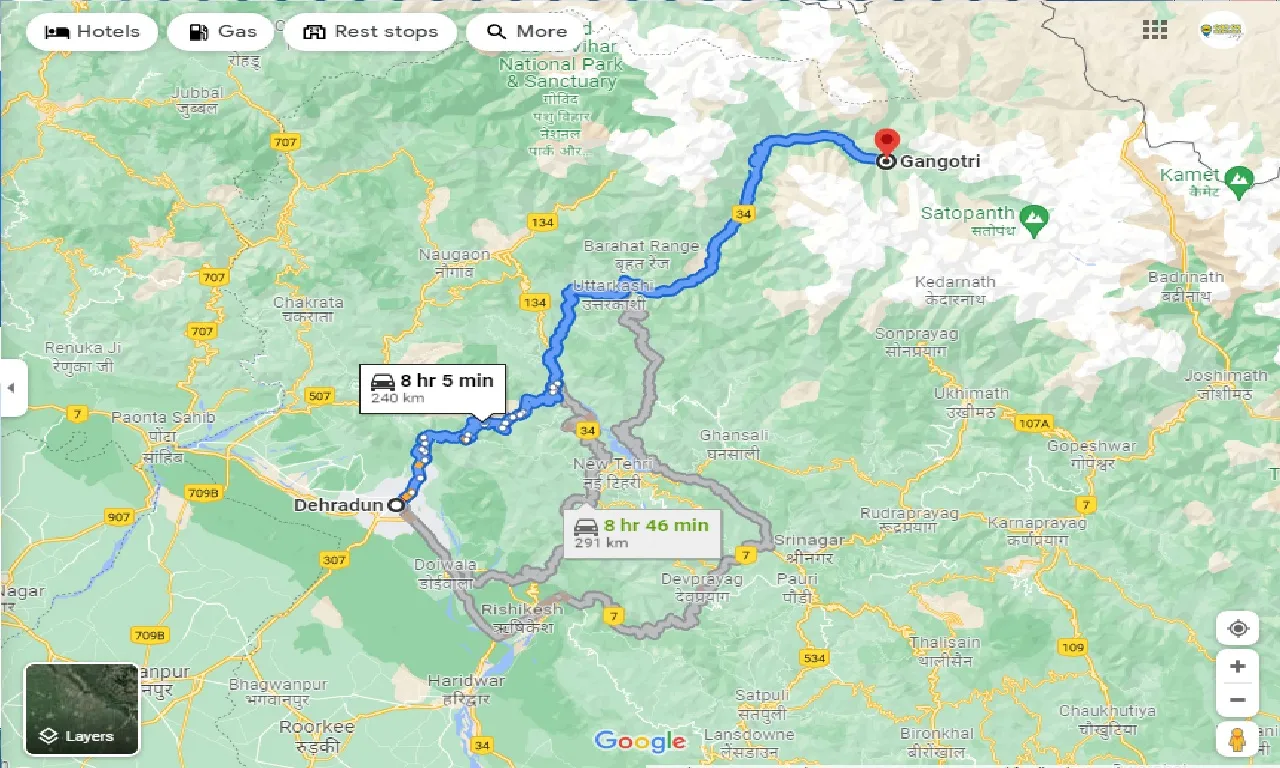 dehradun-to-gangotri-round-trip