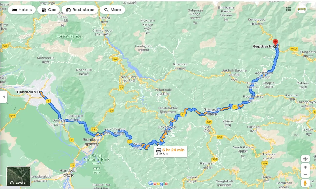 dehradun-to-guptkashi-round-trip