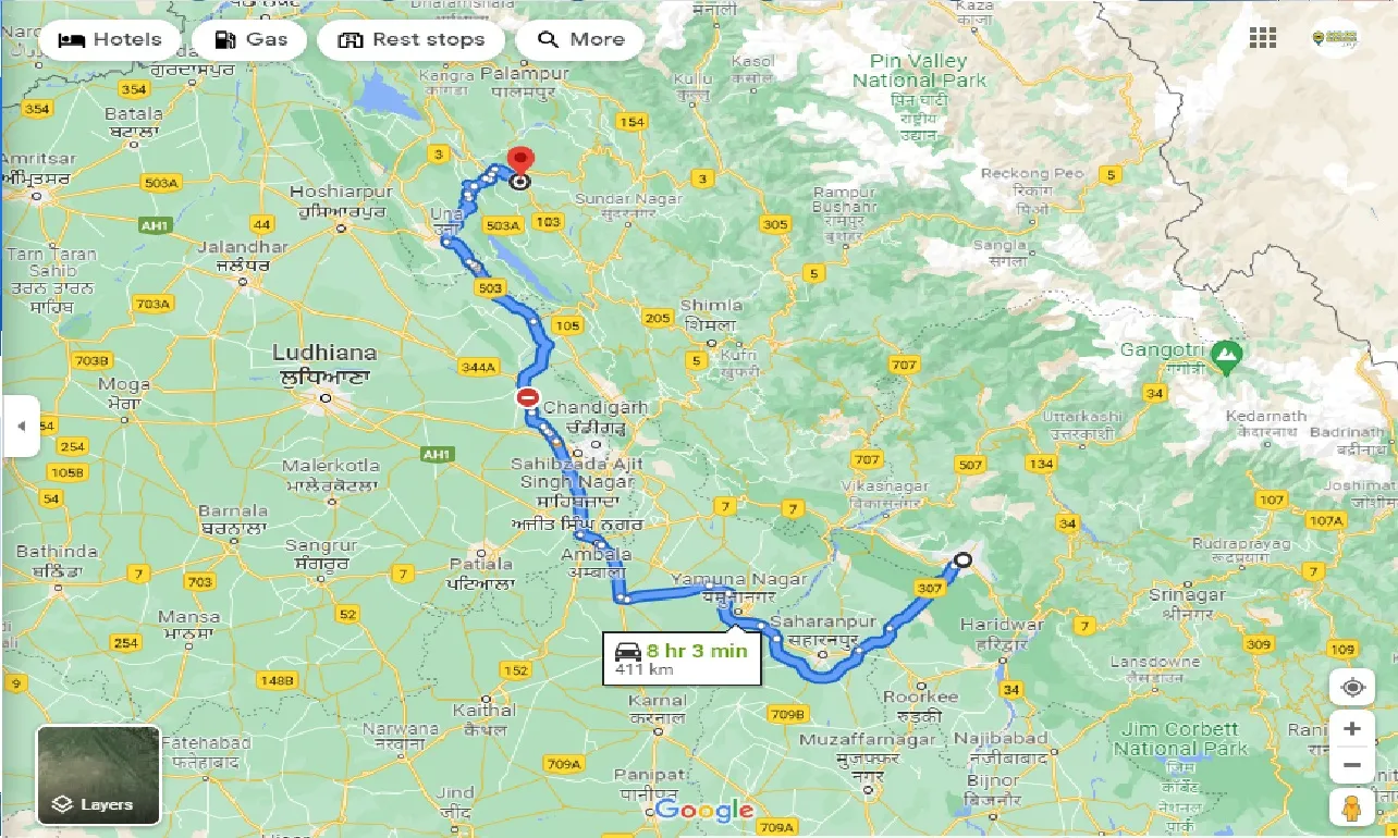 dehradun-to-hamirpur-taxi
