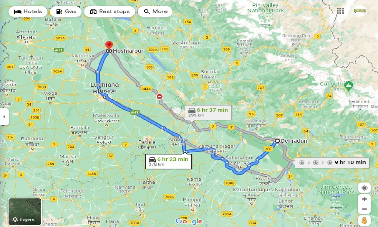 dehradun-to-hoshiarpur-one-way