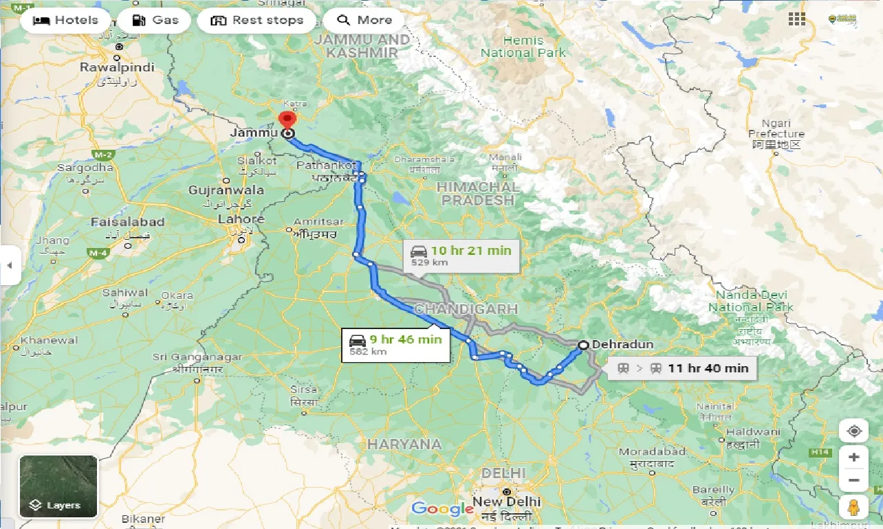dehradun-to-jammu-one-way