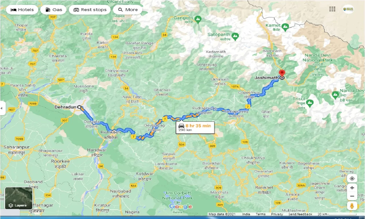 dehradun-to-joshimath-one-way