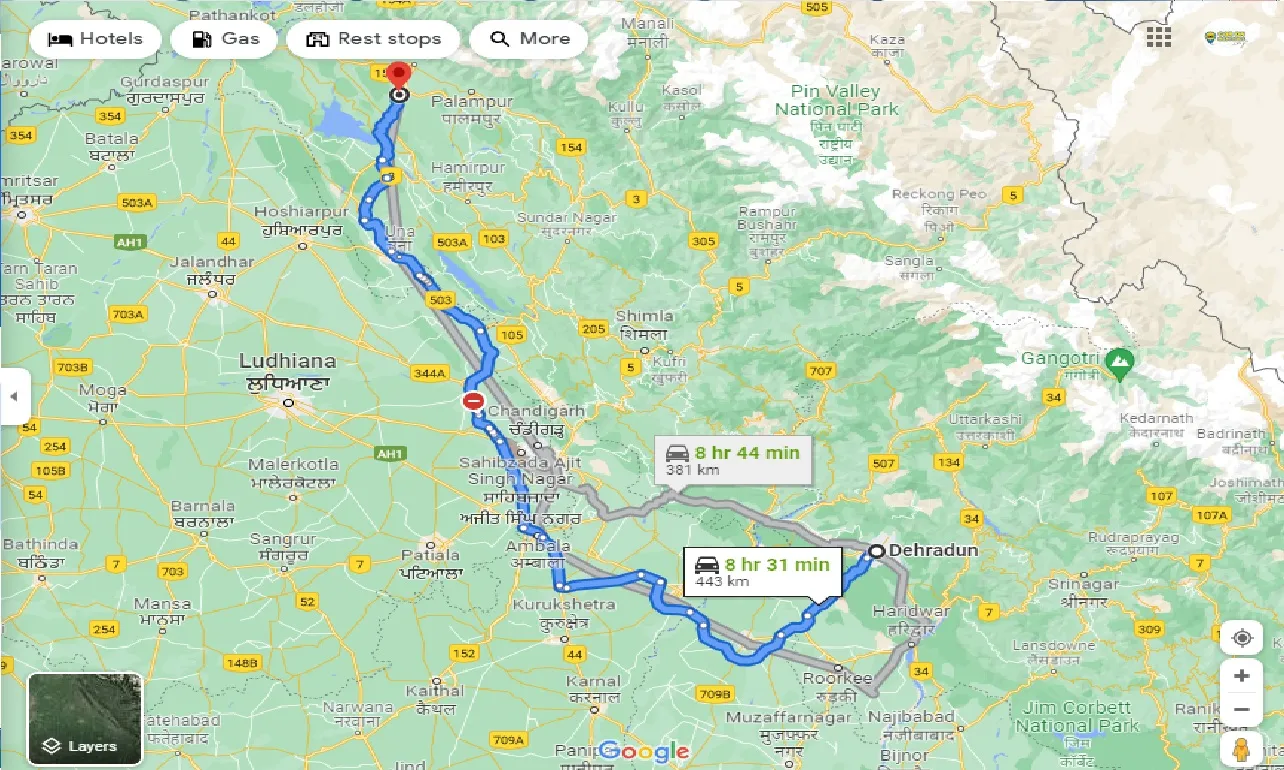 dehradun-to-kangra-one-way